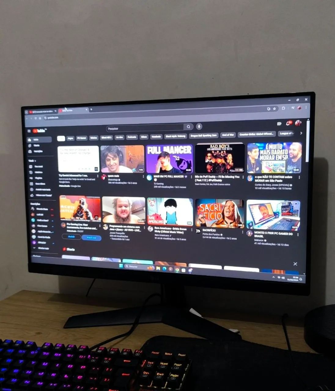 monitor lg ultragear 24p - Foto 2