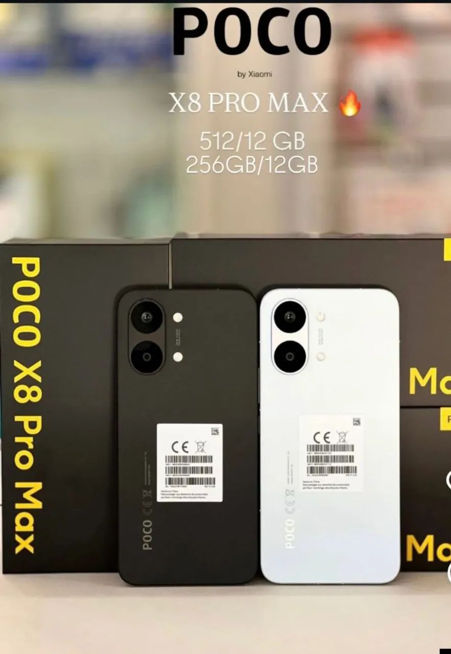 Poco X8 Pro Max 5G Lançamento Global 