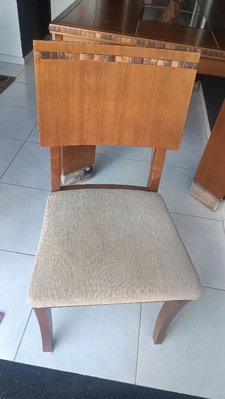 Conjunto de mesa com cadeiras  - Foto 4