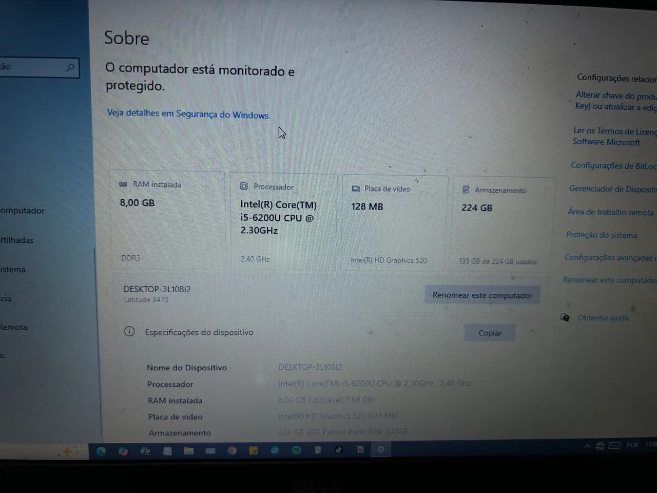 Notbook i5/ SSD / 8gb RAM - Foto 2