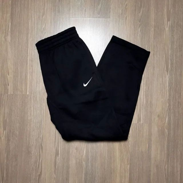 calça nike moletom preta