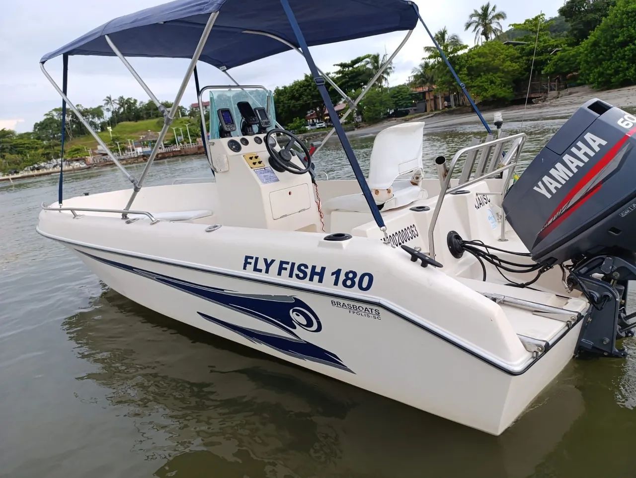 Lancha fly fish 18 pés - Foto 3