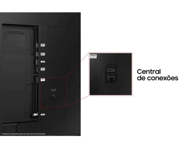 Smart TV Samsung 75 Crystal UHD 4K - Foto 4