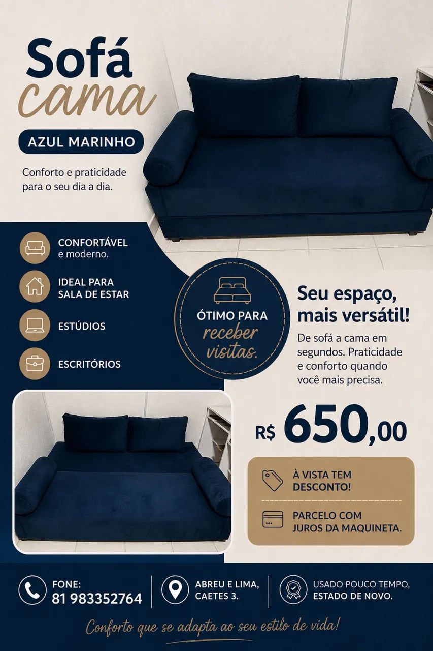 Sofá cama 