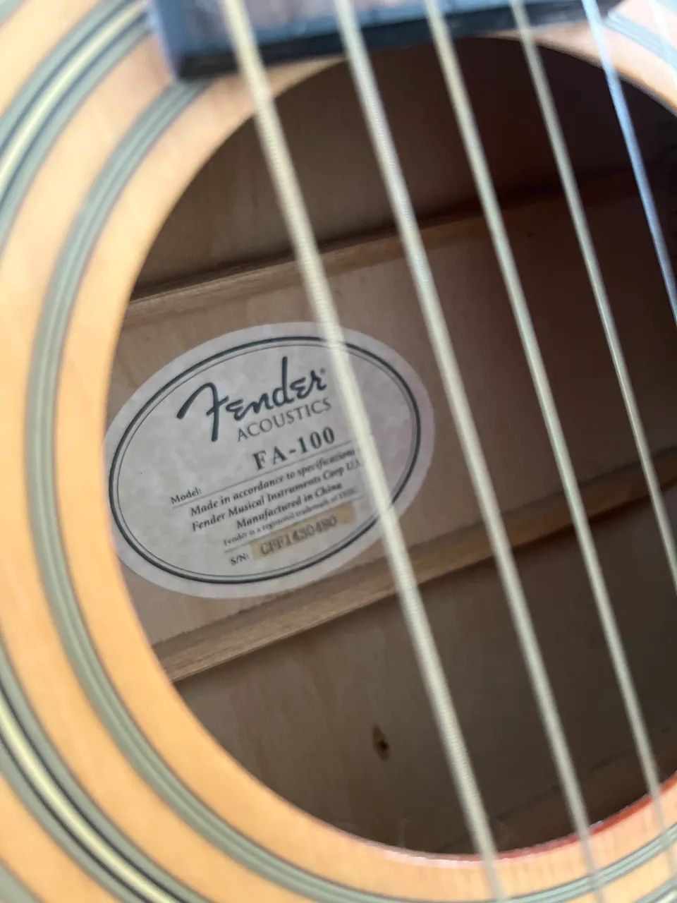 Violão Fender Acústico FA-100 - Foto 3