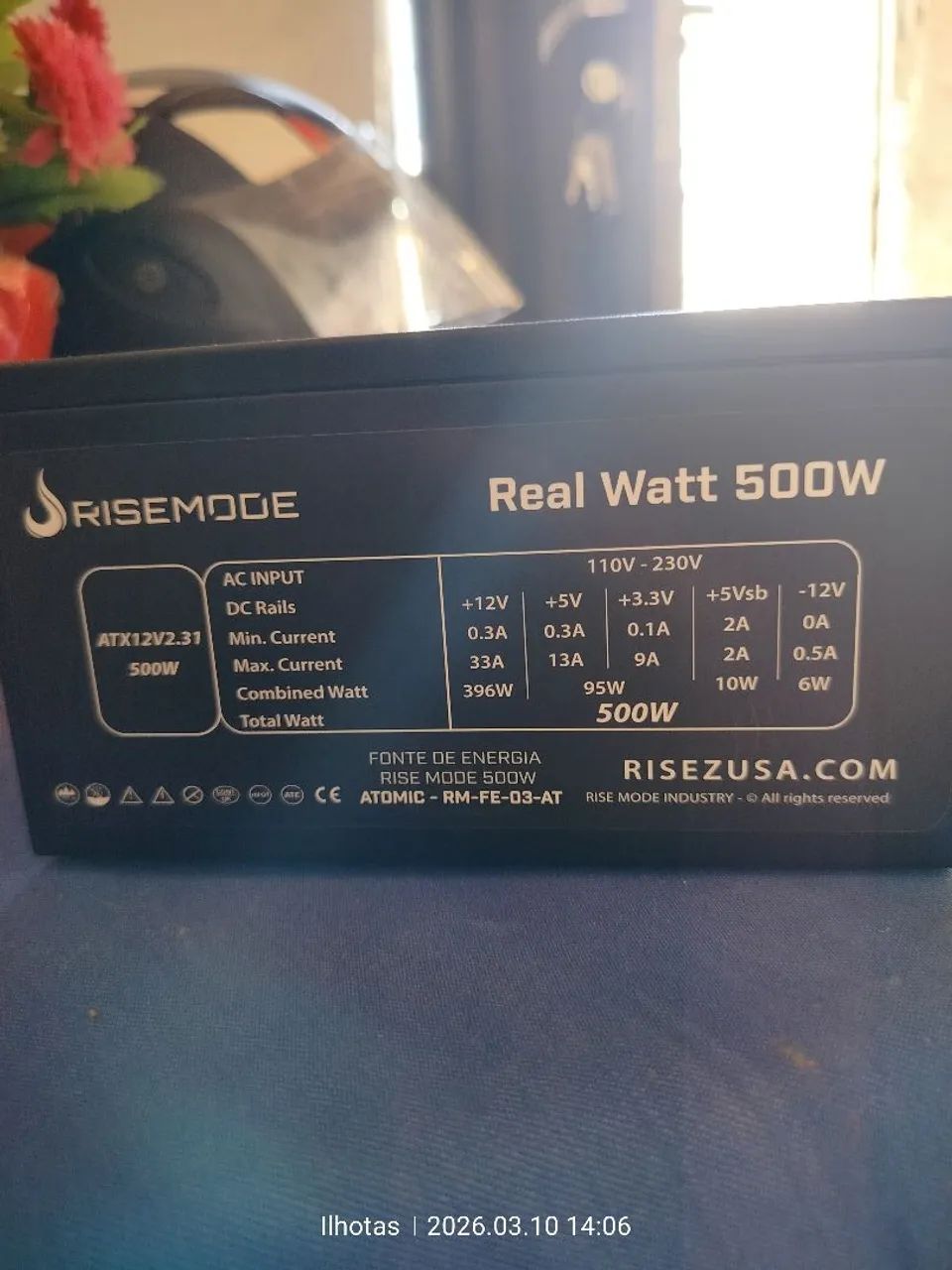 Fonte de energia PC
