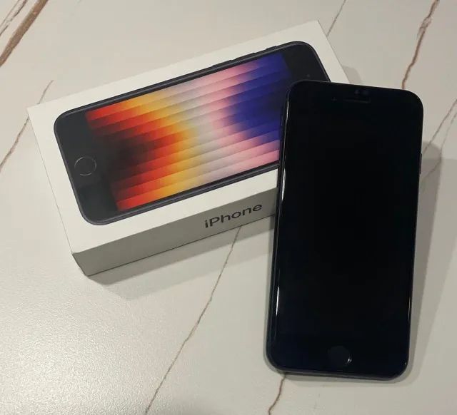 IPHONE SE 3ª GERAÇÃO MIDNIGHT