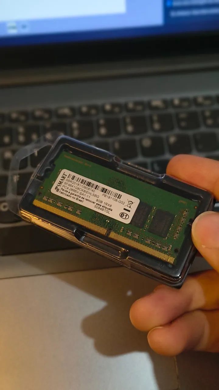 Memória RAM DDR4 8GB para Notebook