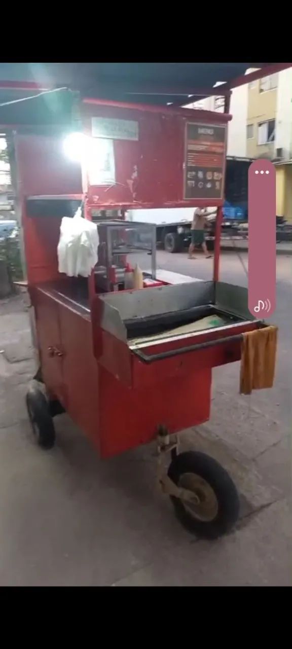 Carrinho pra vender logo  - Foto 2