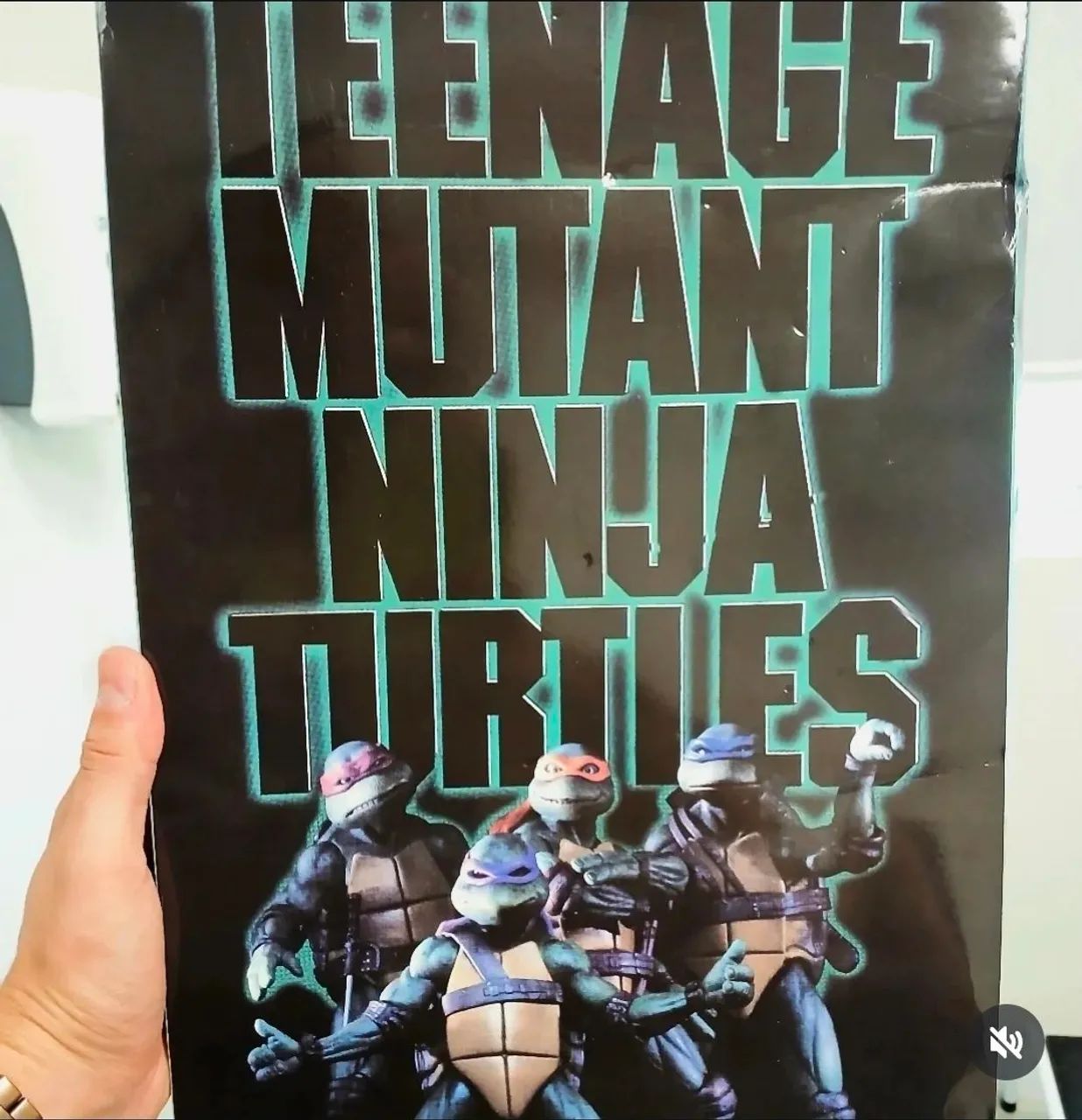 Conjunto action figures Teenage Mutant Ninja Turtles