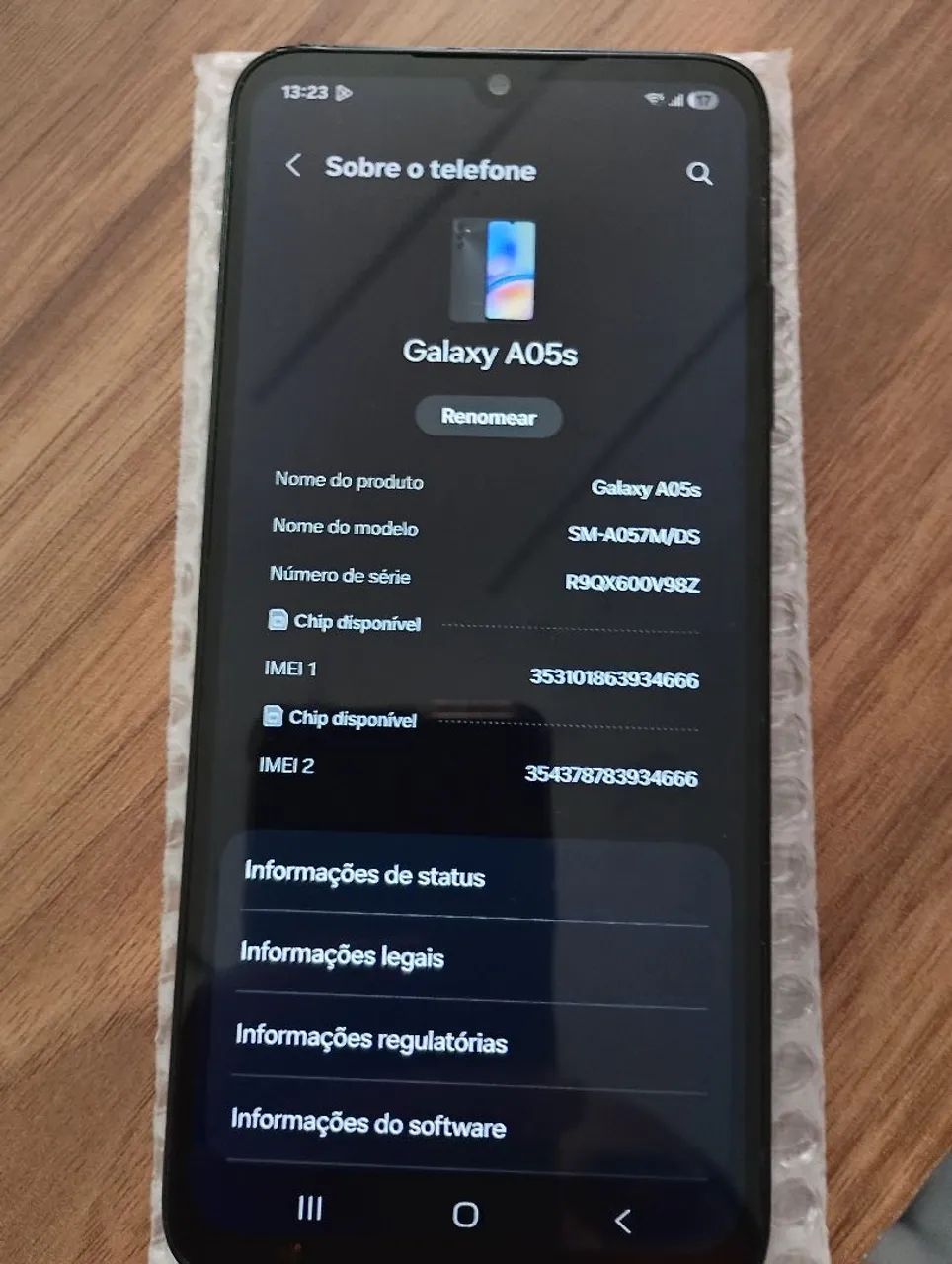 Samsung Galaxy A05s 128gb impecável  - Foto 2