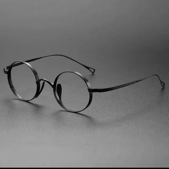 01 Oculos rustico com armação retrô elegante