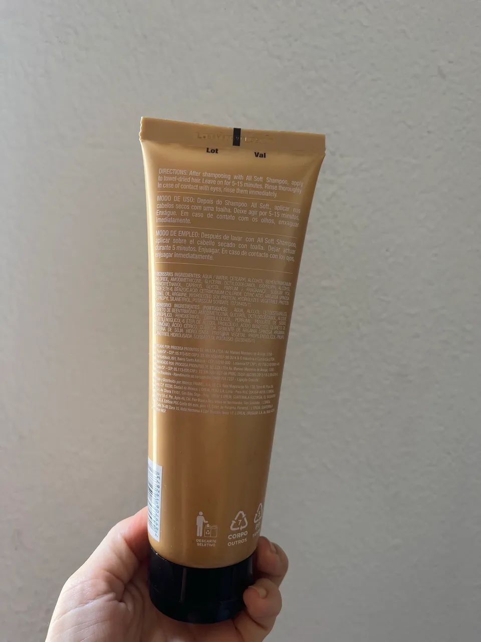 Mascara  Redken all soft heavy cream hidratante - Foto 3