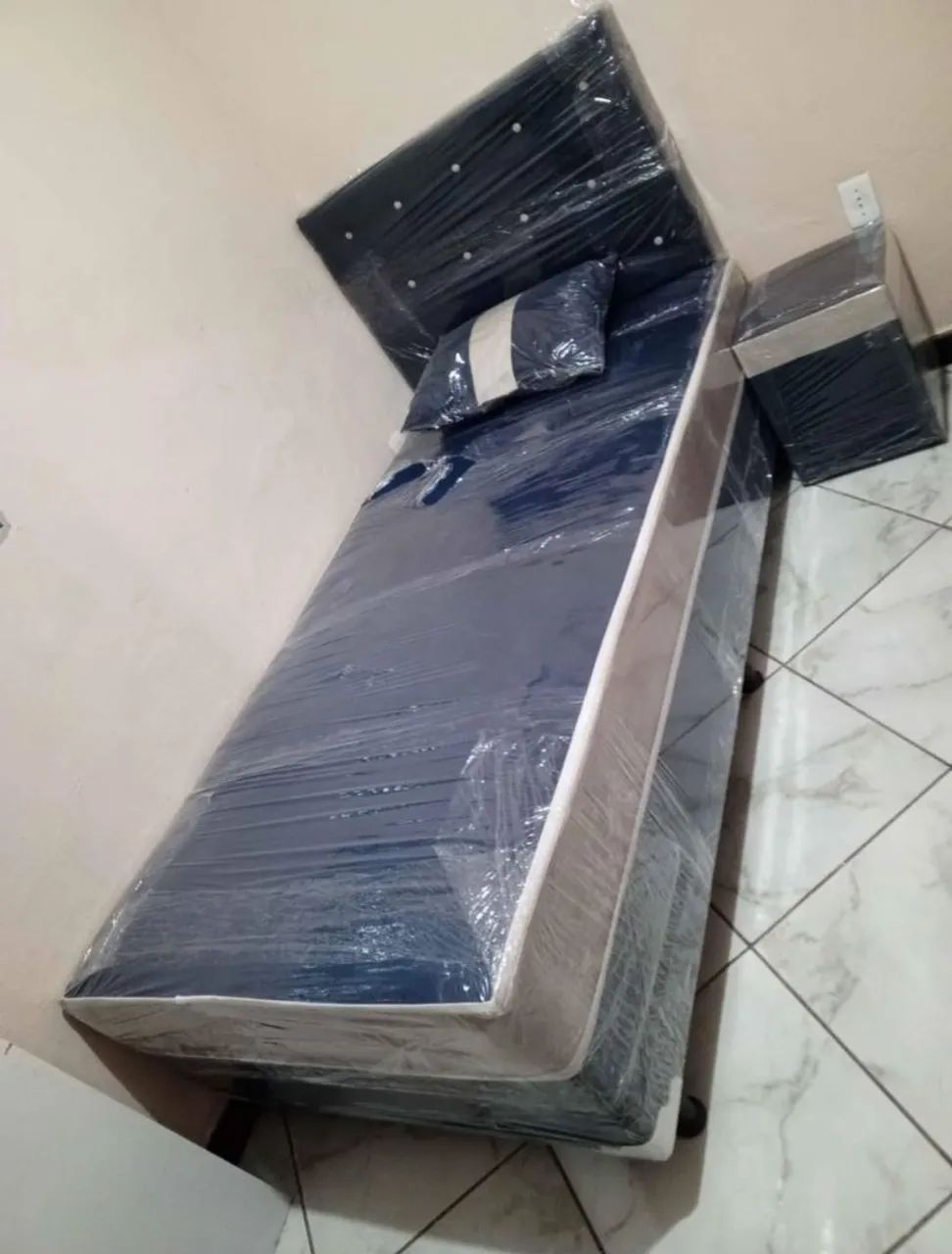 Cama box solteiro, entrega grátis e garantia de 4 meses - Foto 2