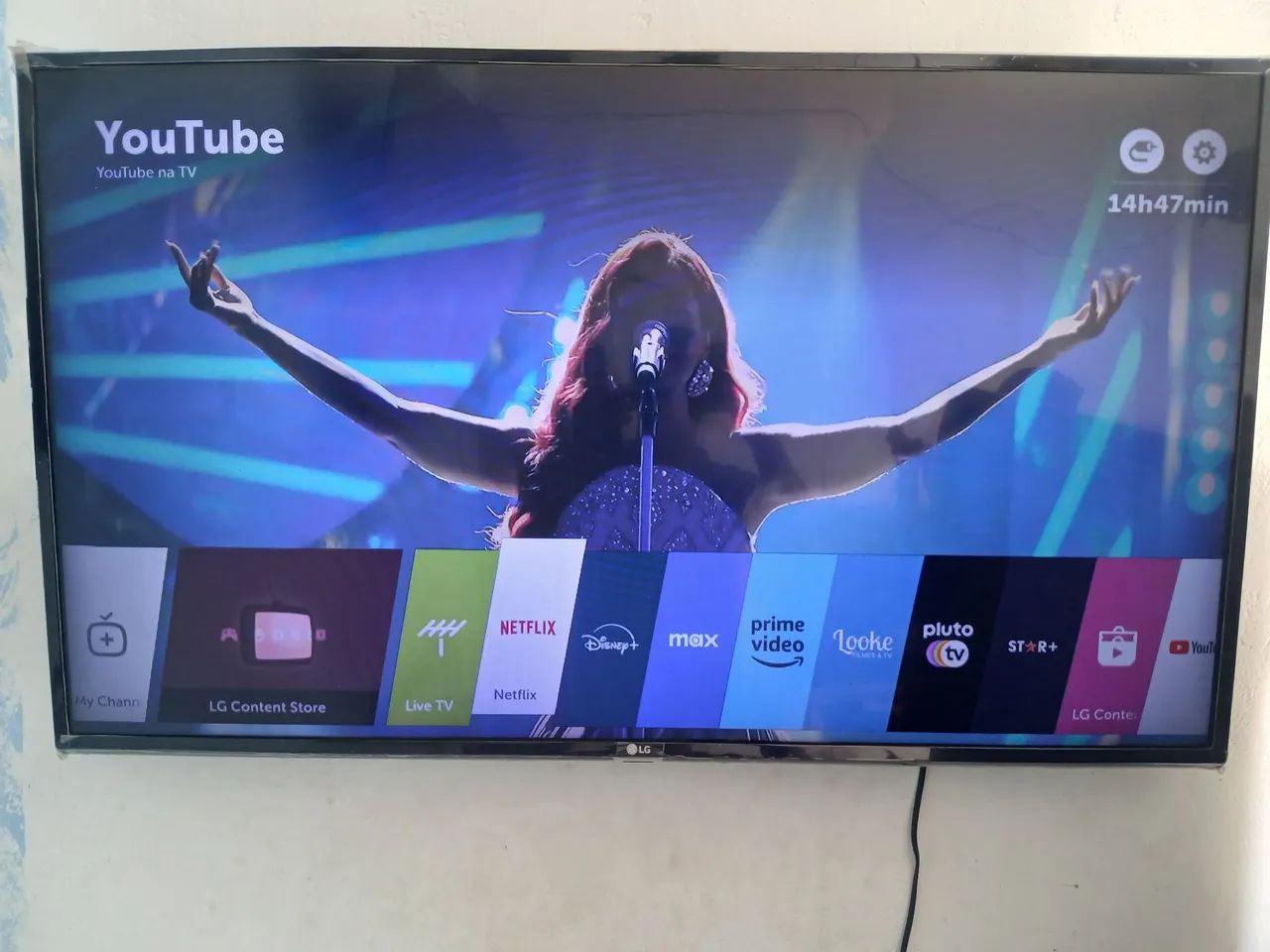Vendo tv lg smart de 43 polegadas no precinho pra hoje - Foto 3