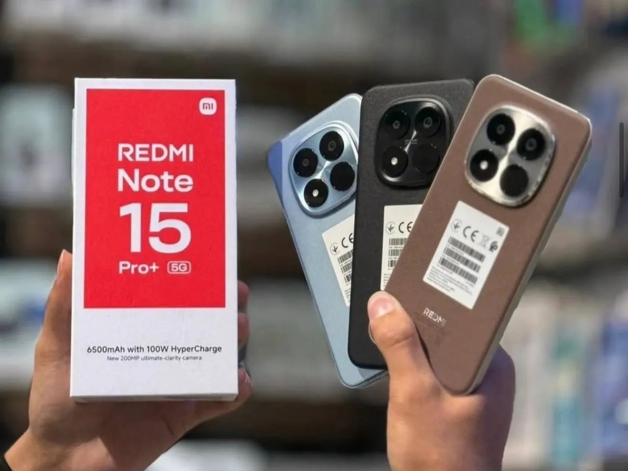 Note 15 Pro Plus 512+12 Novo Entregamos Grátis Garantia 