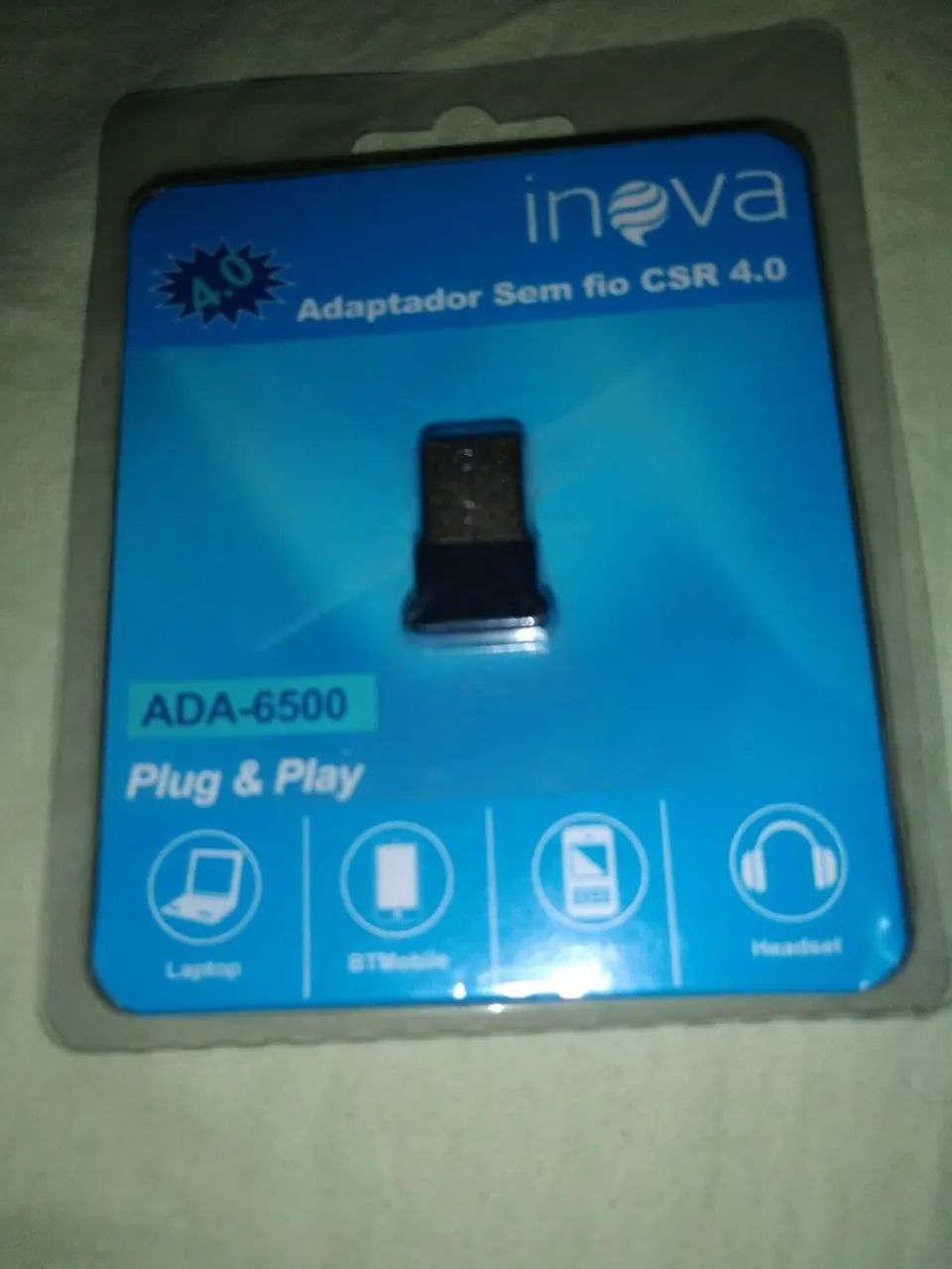 Adaptador sem fio bluetooth  - Foto 4