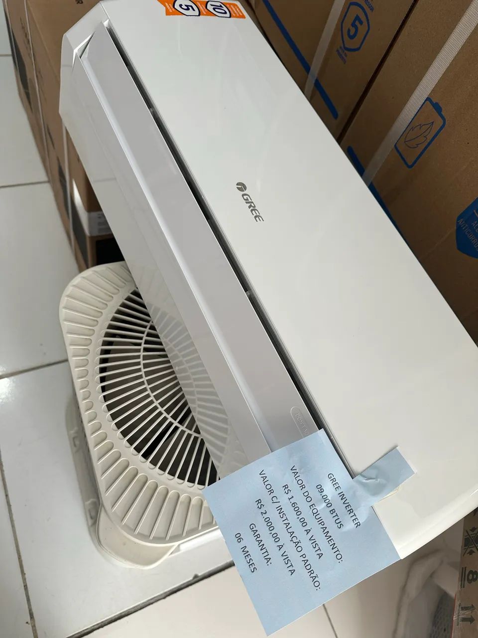 Gree inverter 09.000 btus 