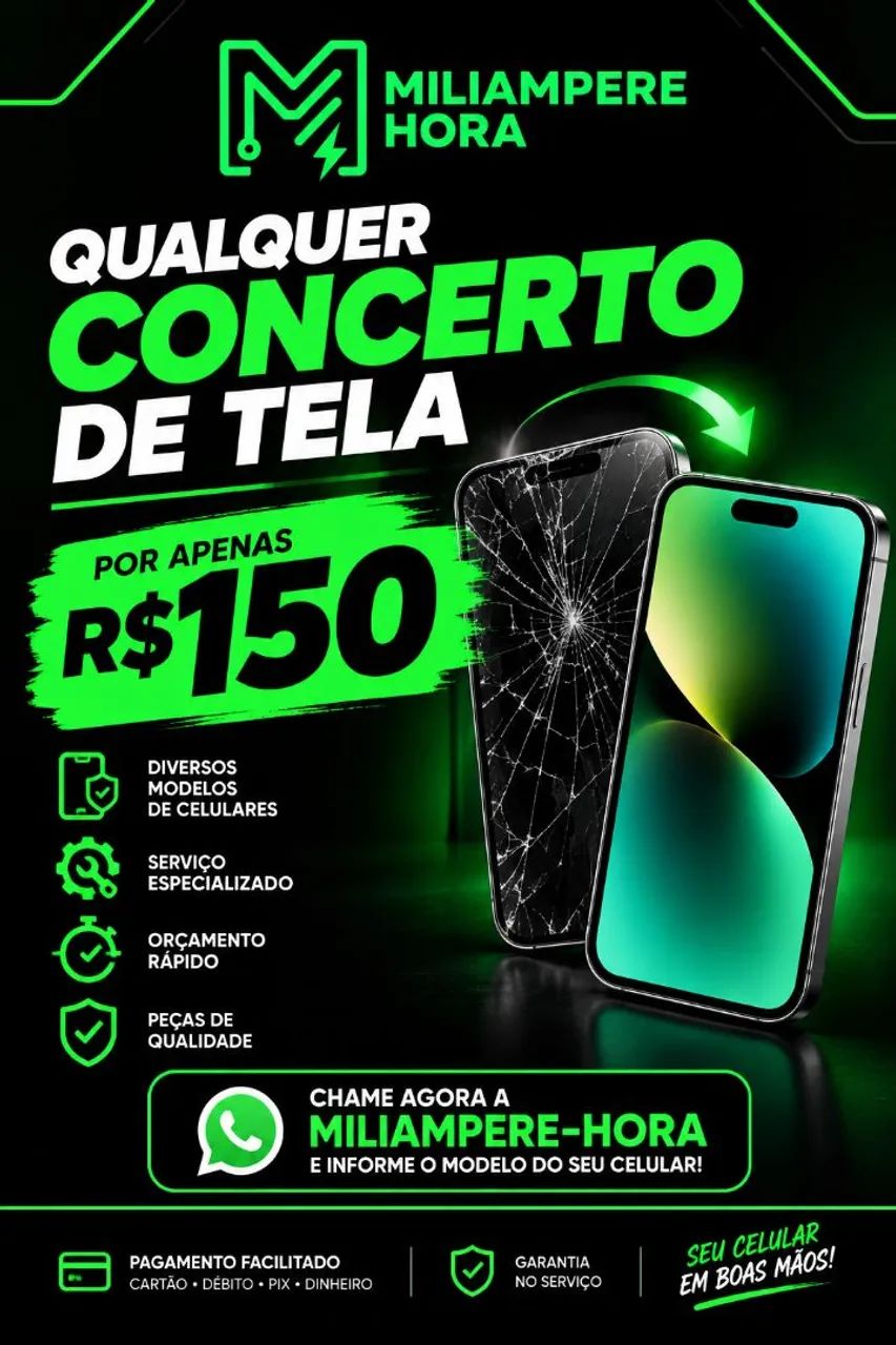 APENAS COMCERTO DE TELA 