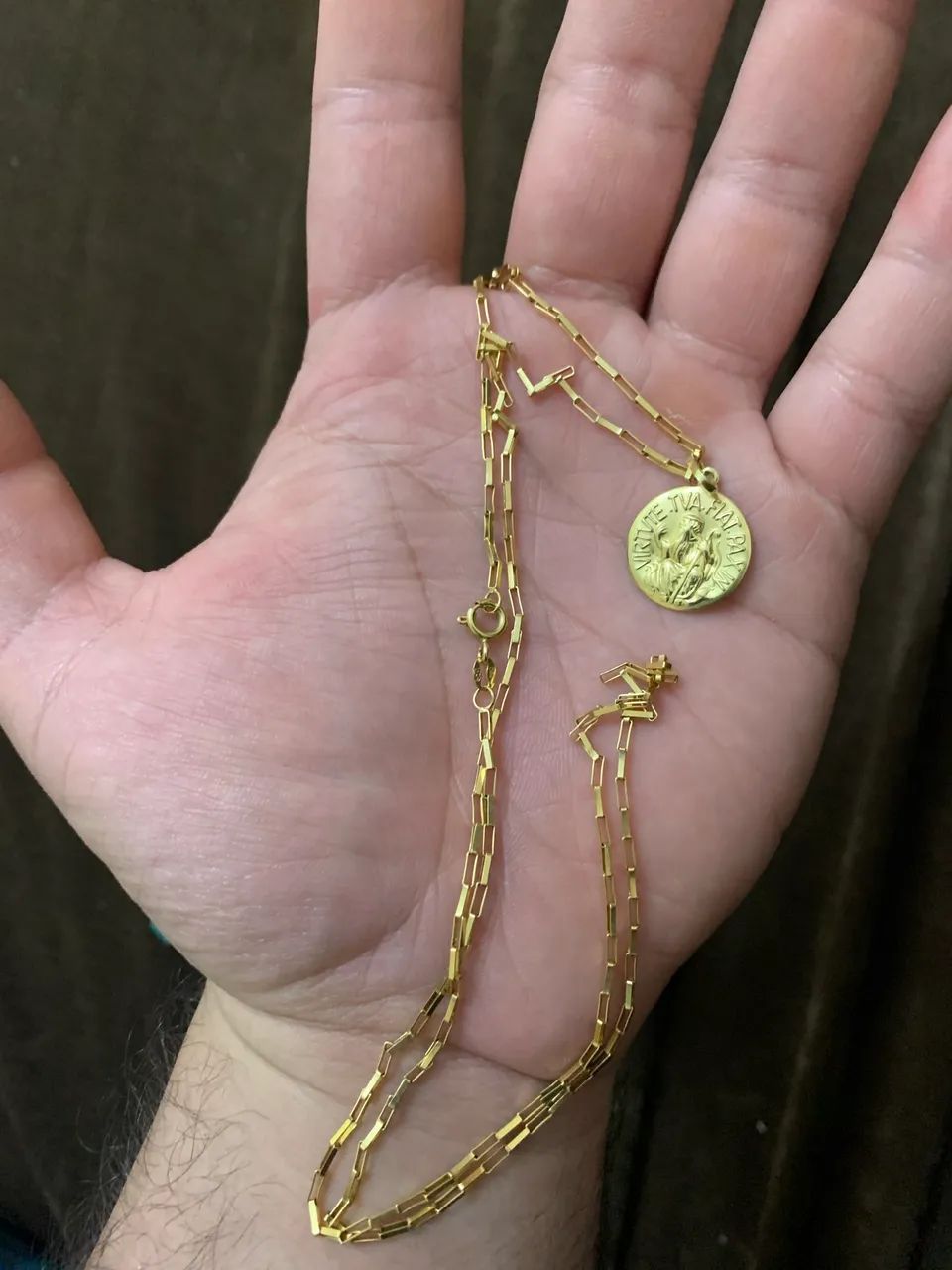 Corrente e pulseira de ouro 18k - Foto 3