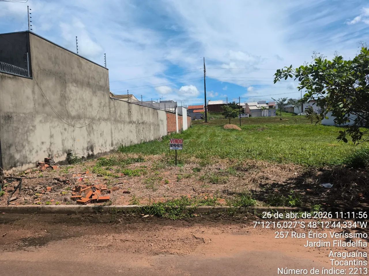 LOTE 250 M2 (QUITADO) NO JD. IPÊS I  - Foto 2