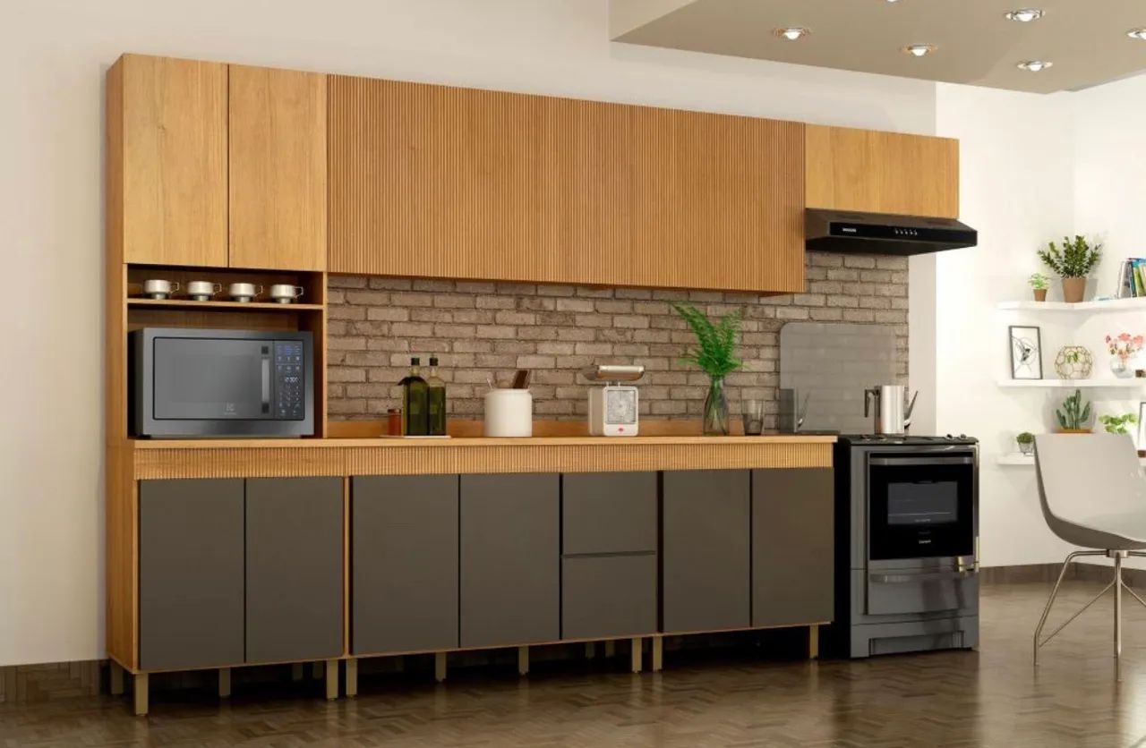 Conjunto de Cozinha Modular Funcional