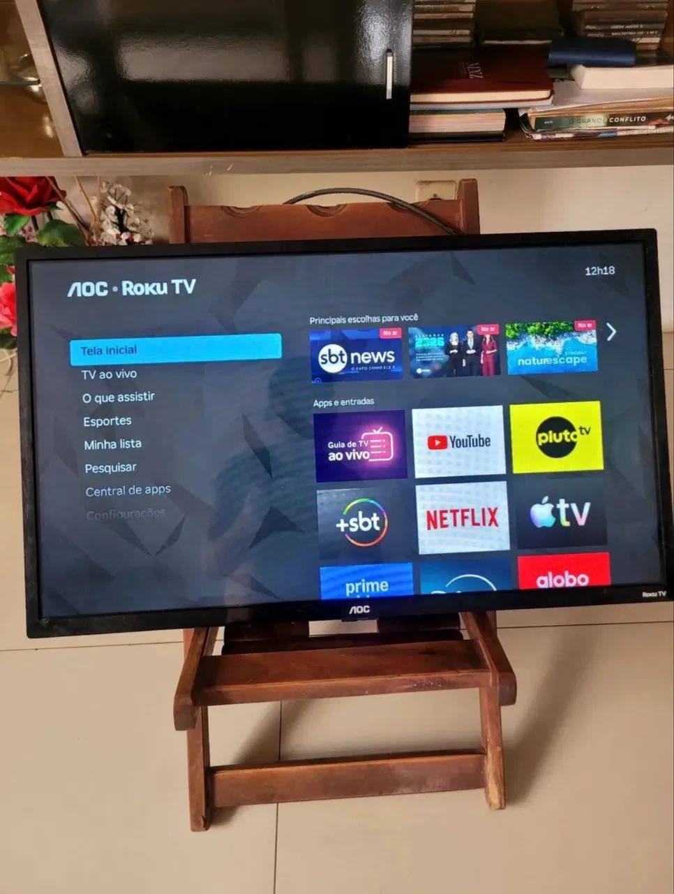 Tv Aoc 32 Roku smart  - Foto 4