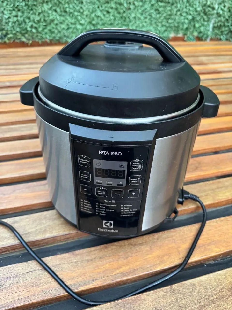 Panela de pressão elétrica Electrolux Rita Lobo 6L