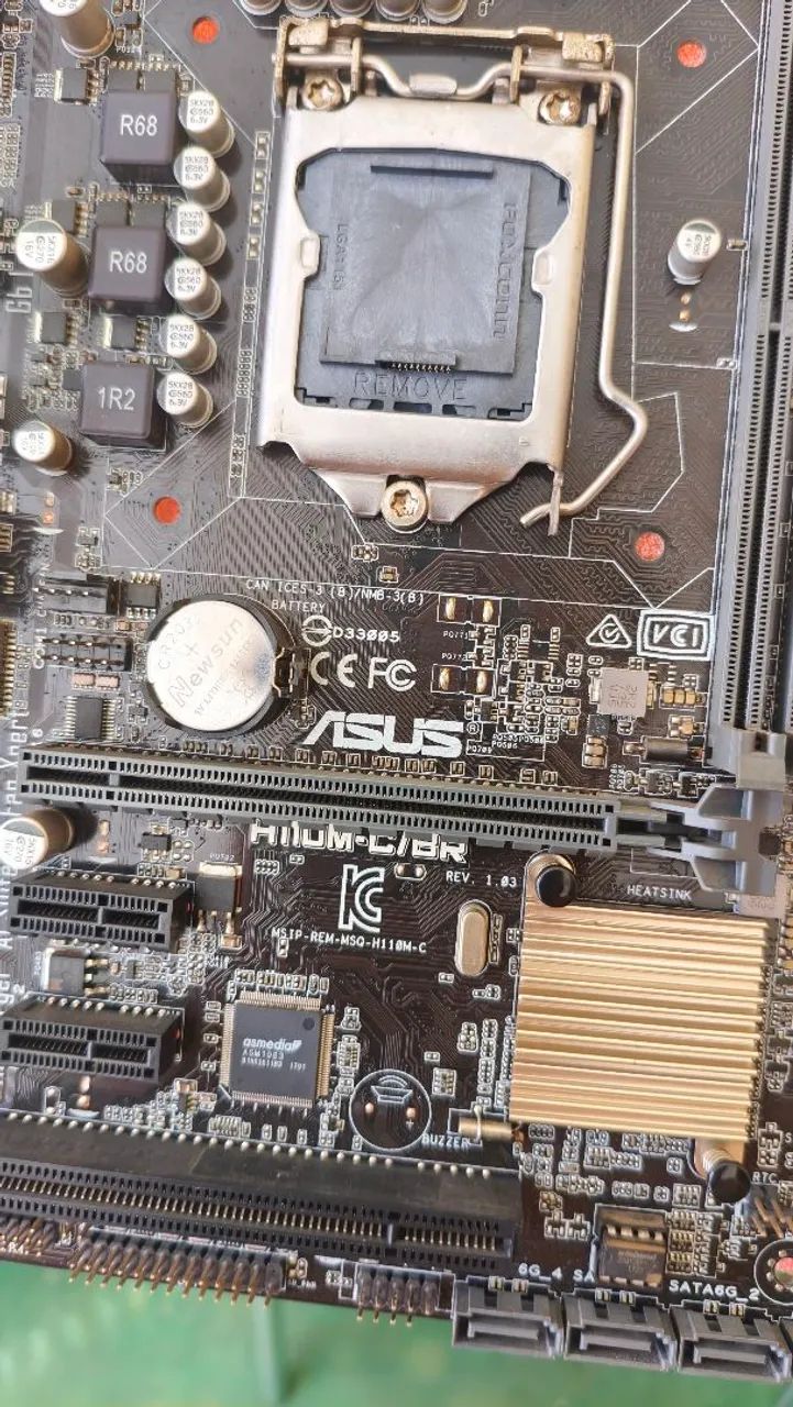 Placa mãe Asus h110m - Foto 2