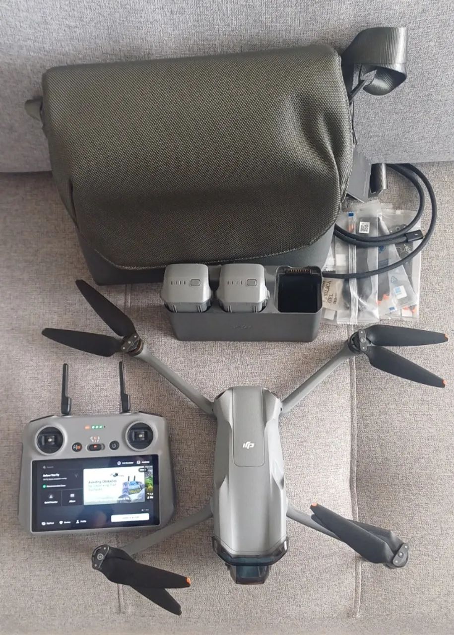 Drone Dji Air 3 Fly More Combo Perfeito Troco - Foto 2