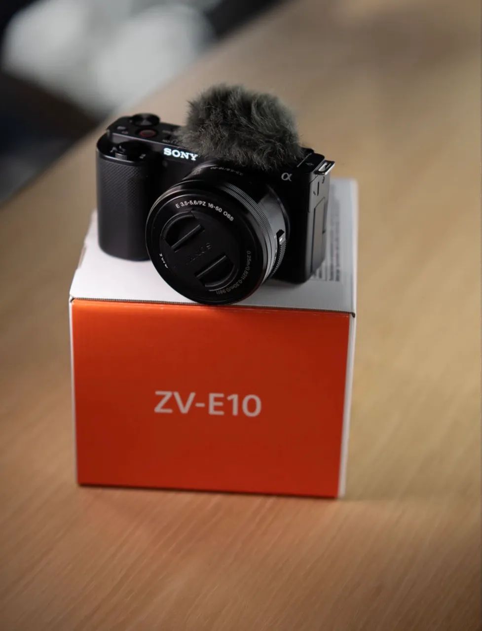 Sony Zve10 + 16-50 (Kit) Nova Frete Grátis  - Foto 3