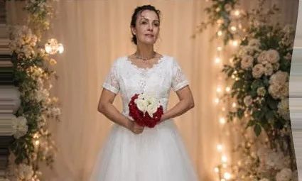 LINDO VESTIDO DE NOIVA  - Foto 3