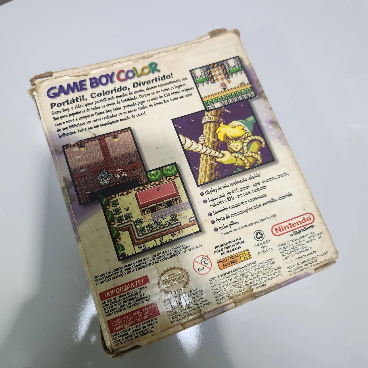 Game Boy Color original funcionando  - Foto 4
