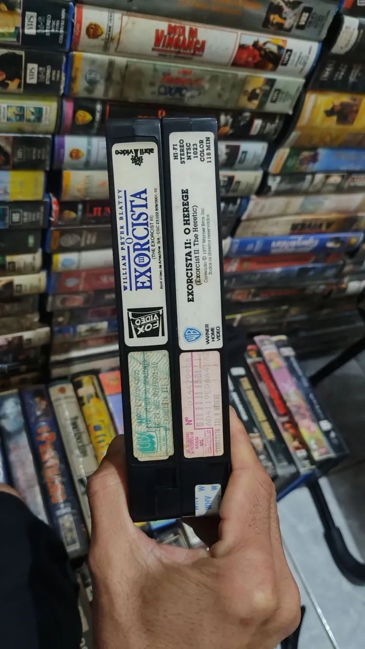  VHS EXORCISTA 2,3 e o início  - Foto 2