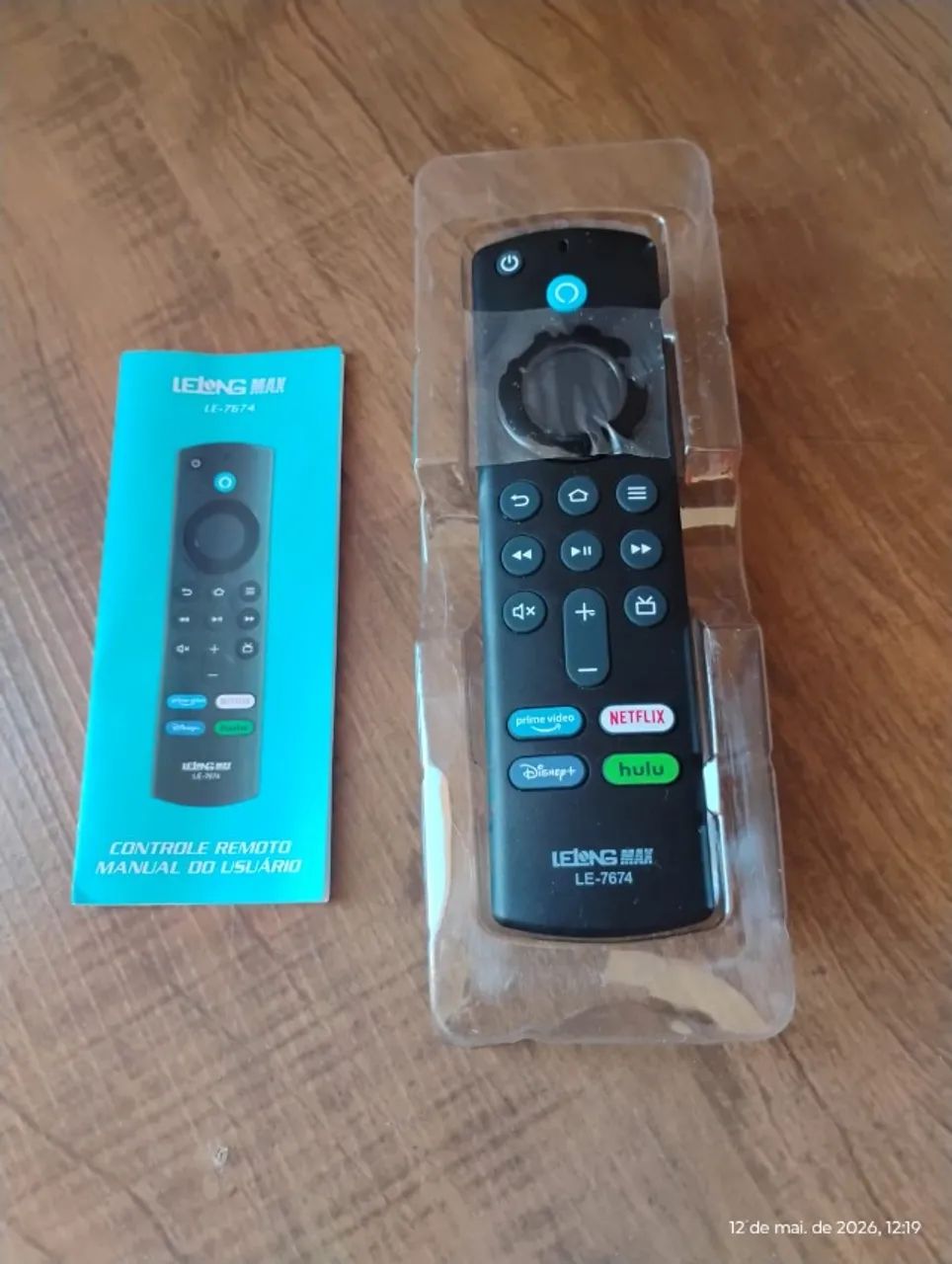 Controle Remoto Para Amazon Fire Stick Lite 4k Com Comando De Voz - Foto 4