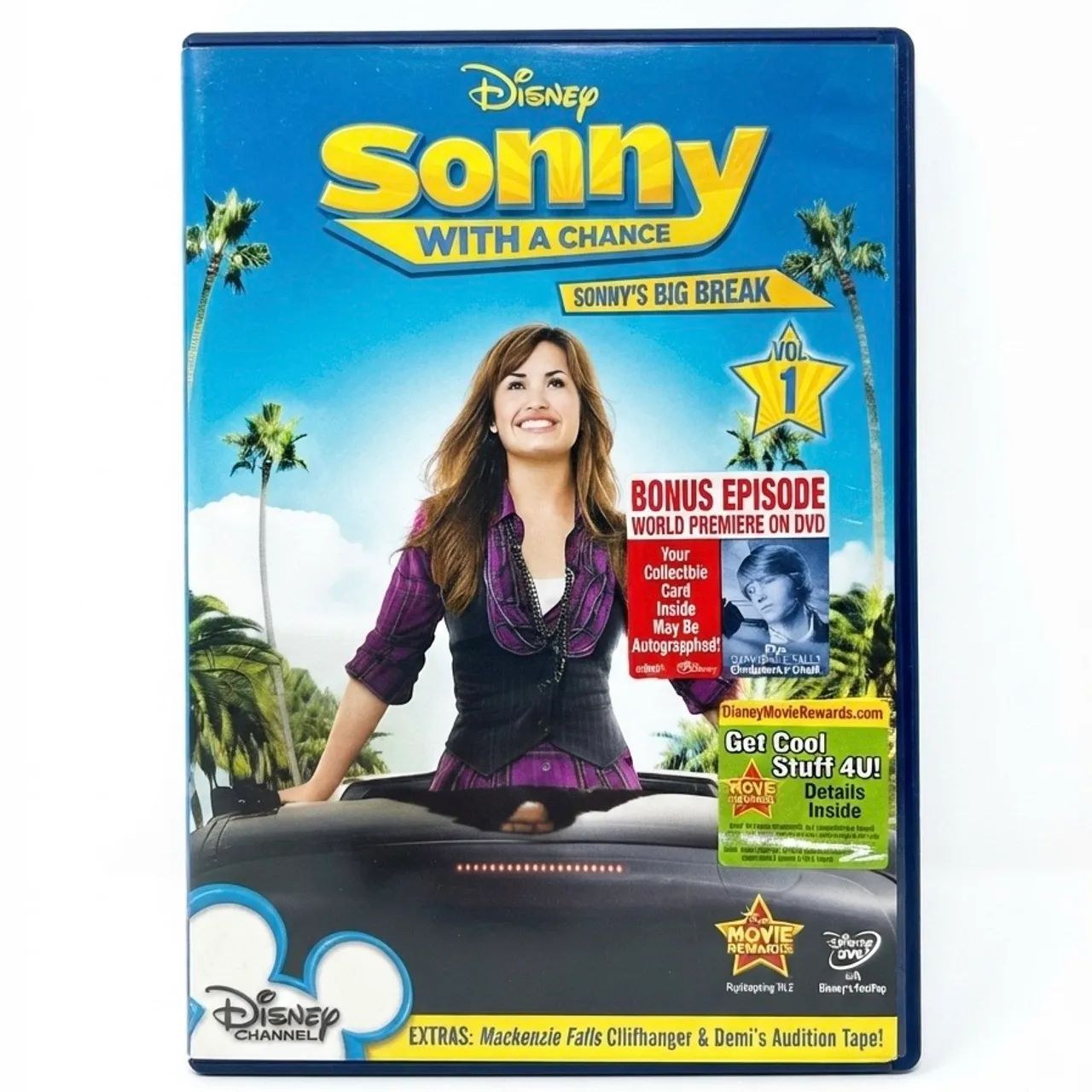 dvd demi lovato - sunny entre estrelas (importado)