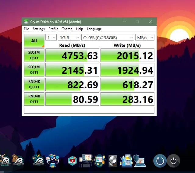 NVMe 256GB Original Adata testado e funcionando - Foto 2
