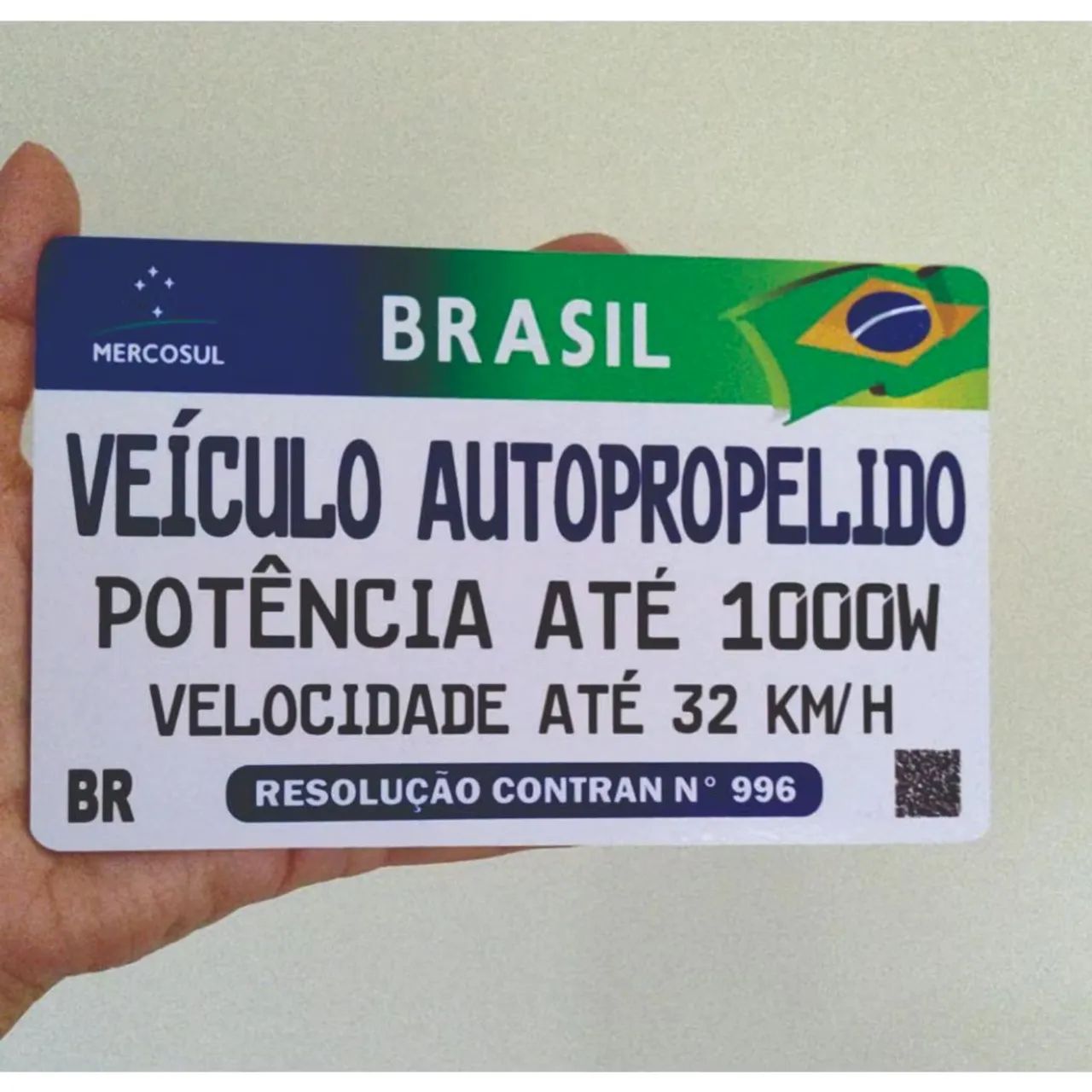Placa Autopropelido scooter elétrica 