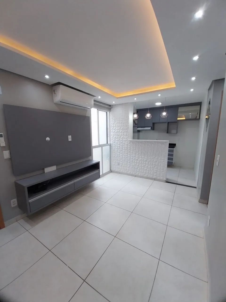 Alugo apartamento semi mobiliado 