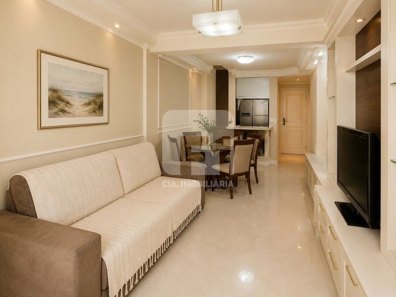 Apartamento 2 quartos mobiliado na Beira-Mar Norte - Foto 4