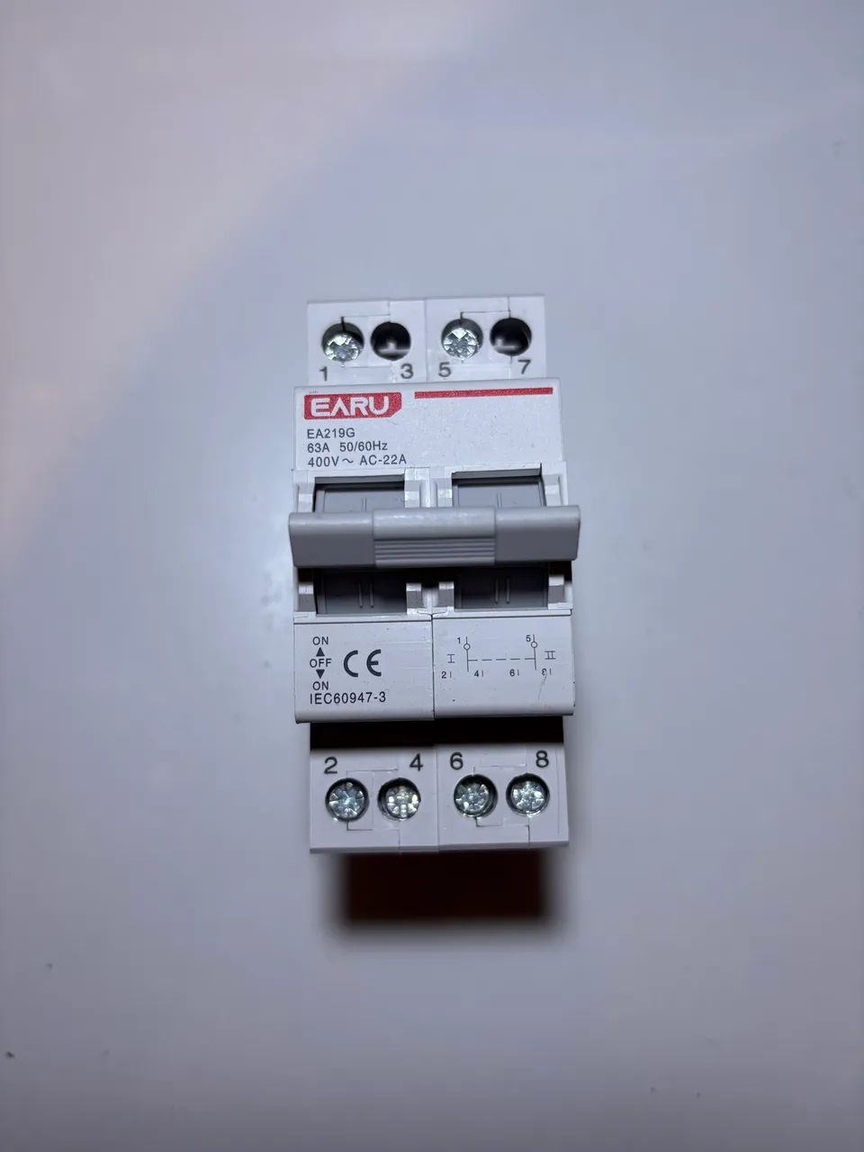 Disjuntor chave de transferência