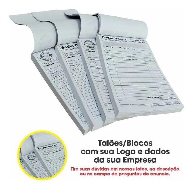 BLOCO DE NOTAS PERSONALIZADOS - Foto 2