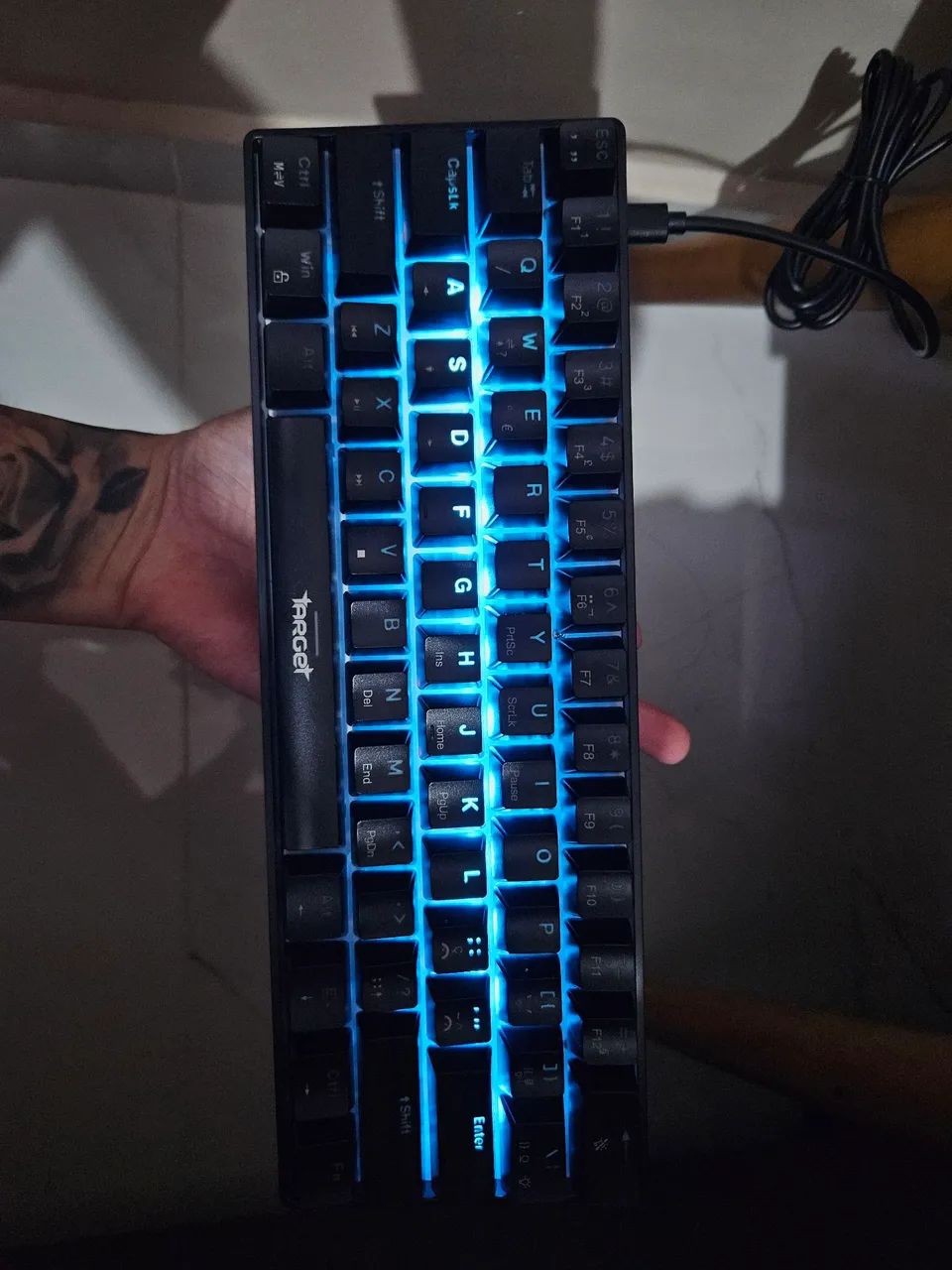 Teclado mecânico sherman mini