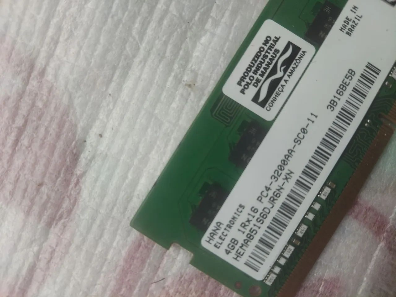 Memória 4gb..DDR 4....3200 - Foto 2