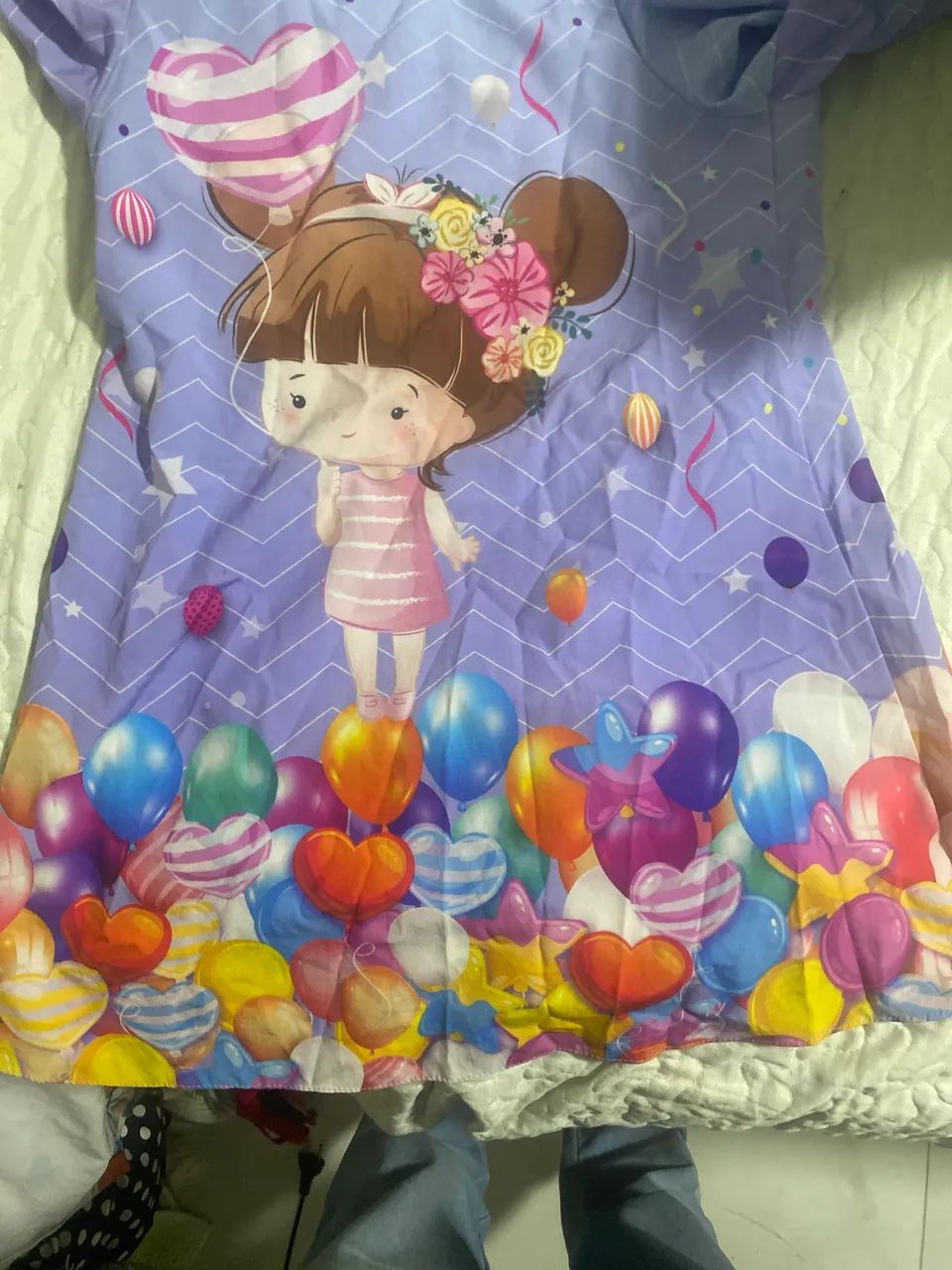 Vestido infantil tamanho 12