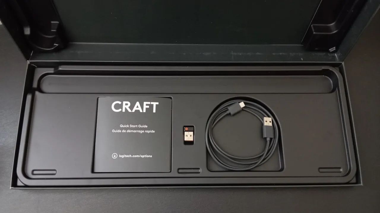 Teclado sem fio Logitech Craft (sem ligar) - Foto 2