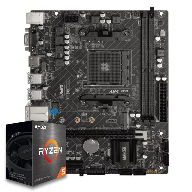 Kit upgrade, AMD Ryzen 5 5500, A520M DDR4