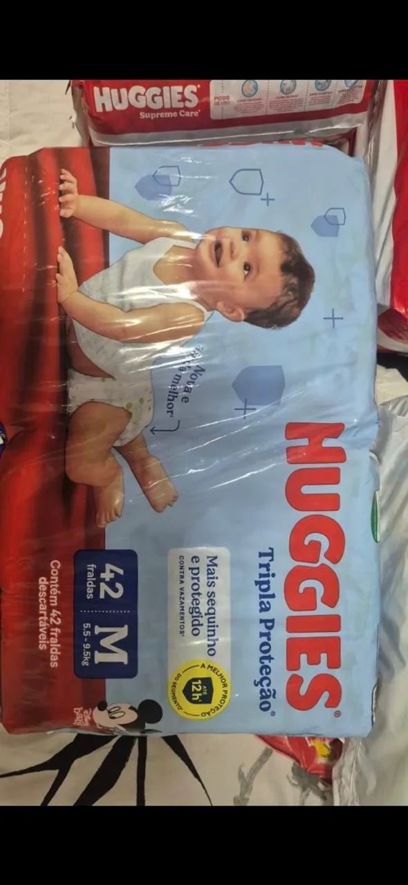 Fraldas huggies tamanho M - Foto 4