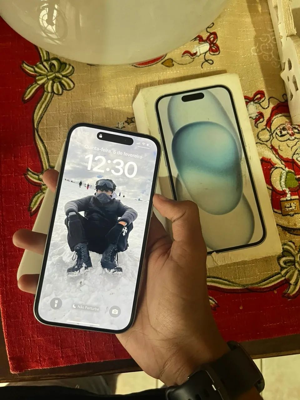 Vendo ou troco iphone 15 128gb - Foto 2