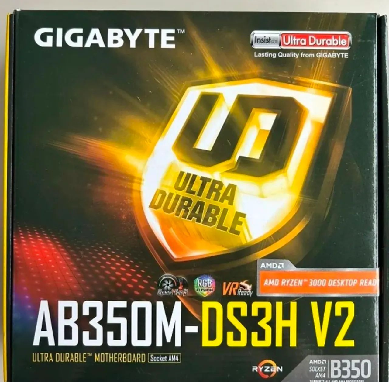 Placa mãe GIGABYTE AB350M-DS3H (atualizada) - Foto 2
